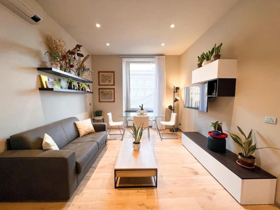 Ferienwohnung Overlooking The Porto Antico Of Genua Exterior foto
